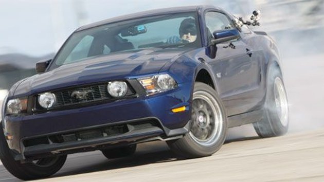 Vaugh Gittin Jr in the 2010 Ford Mustang