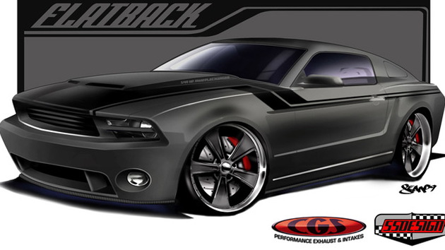 CGS Ford Mustang Flatback SEMA preview