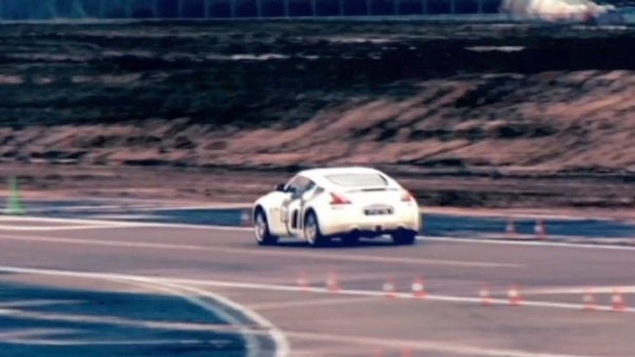 Bryan Heitkotter lapping a 370Z at the GT Academy