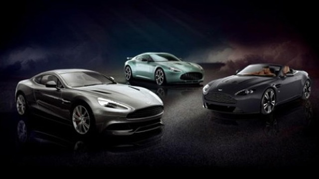 Aston Martin's Vanquish, V12 Zagato and V12 Vantage Roadster
