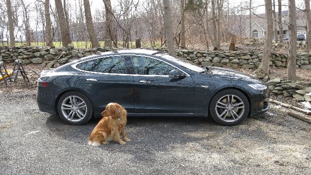 2013 Tesla Model S electric sport sedan [photo by owner David Noland]