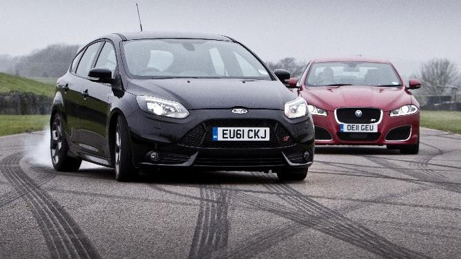 Ford Focus ST and Jaguar XFR to recreate The Sweeney chase scene at Goodwood
