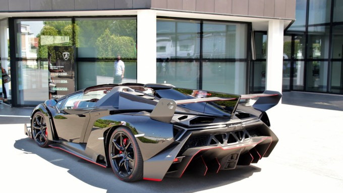 First Lamborghini Veneno Roadster delivered to German customer. Images via Driven by Torque.