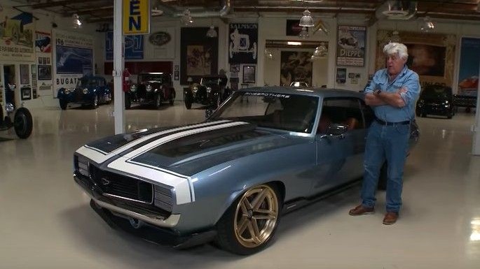 G-Code Camaro stops by Jay Leno's Garage