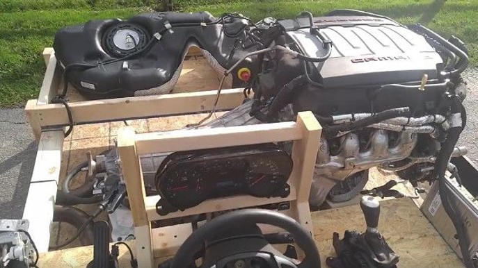 A Chevy crate engine that works in the crate