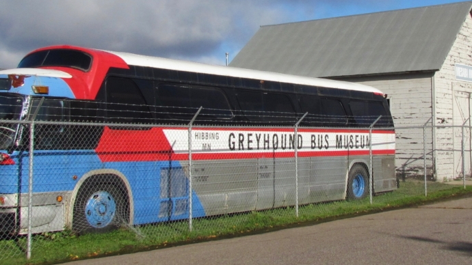 Greyhound bus museum -- Photos by Larry Edsall