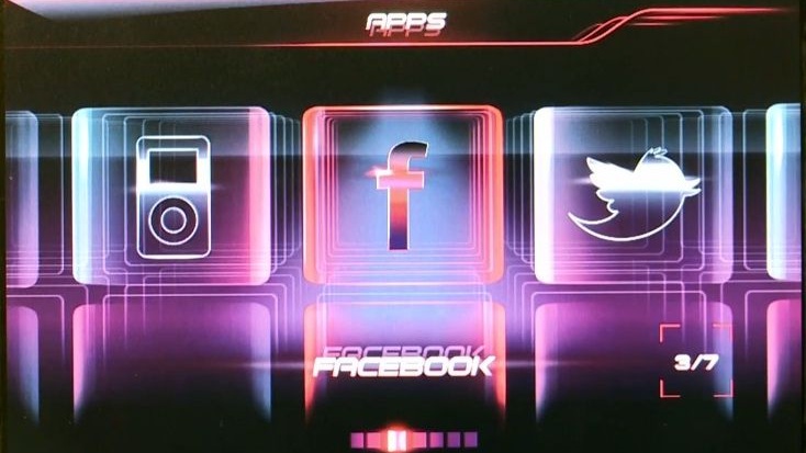 Mercedes-Benz Concept A-Class future infotainment system