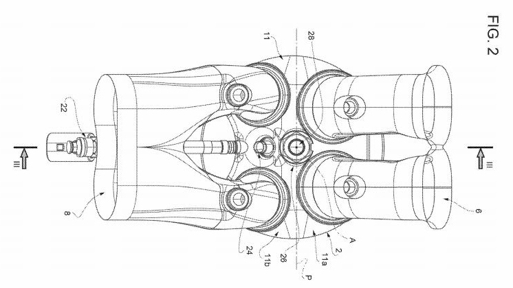 Ferrari V-12 patent