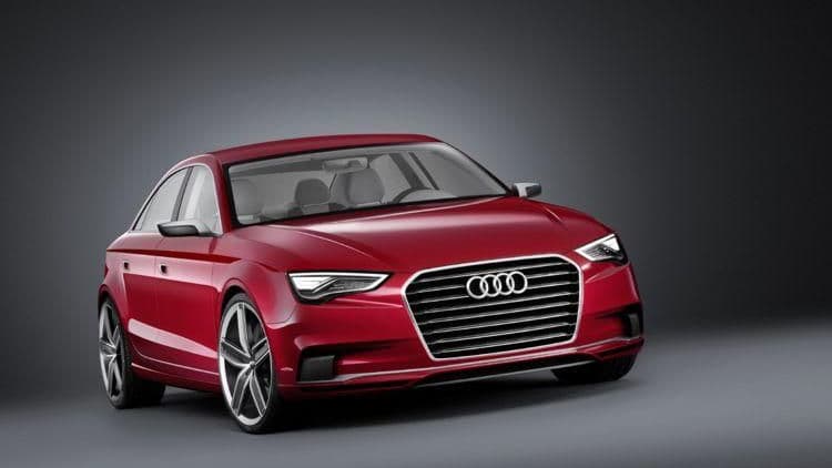 Audi A3 Sedan concept leaked