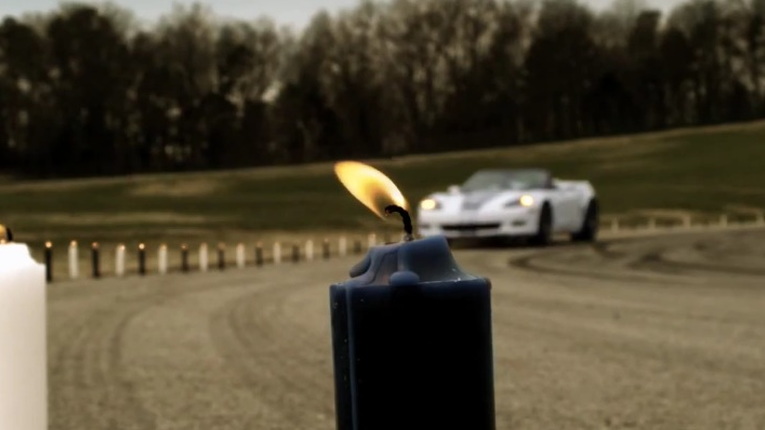 2013 Chevy 427 Corvette blows out its birthday candles