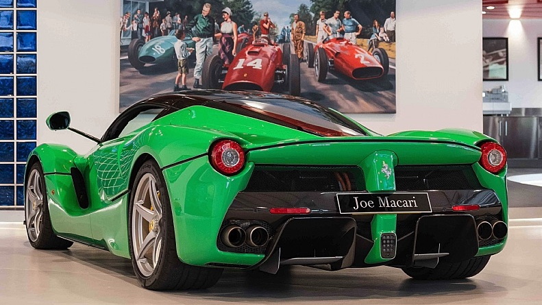 Jay Kay's green Ferrari LaFerrari for sale