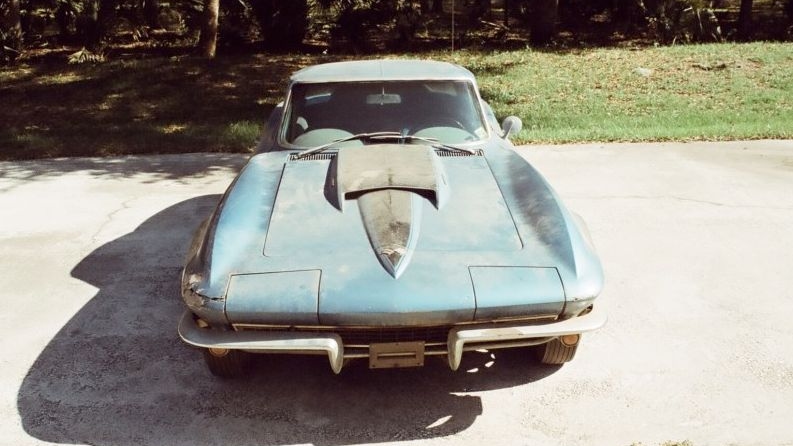 A 1967 Corvette, once owned by Neil Armstrong