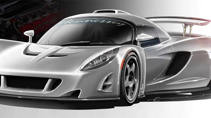 2010 Hennessey Venom GT Concept Preview Sketch