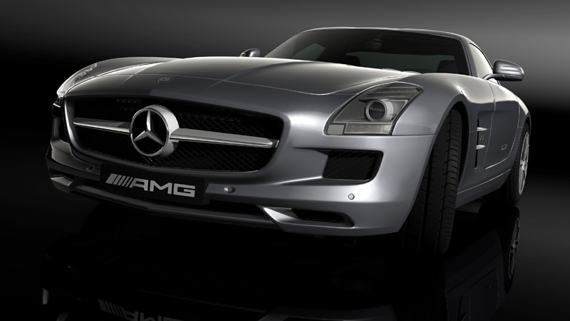 2010 Mercedes-Benz SLS AMG in Gran Turismo 5