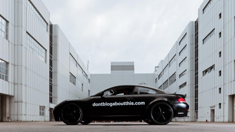BMW's 'don't blog about this' teaser