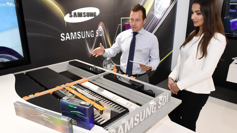 Samsung multifunctional battery technology