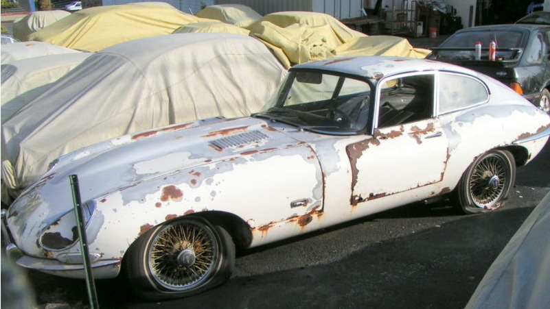 1968 Jaguar E-Type Coupe, for sale on eBay, April 2013