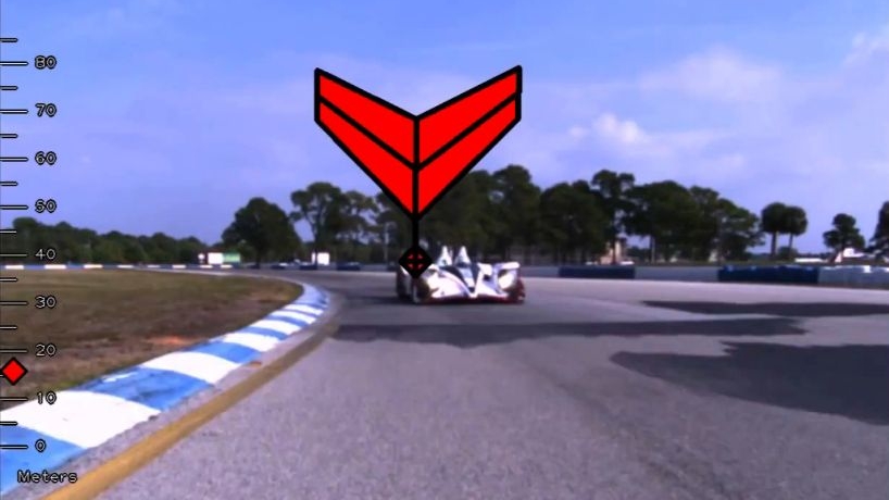 Pratt & Miller's collision avoidance system