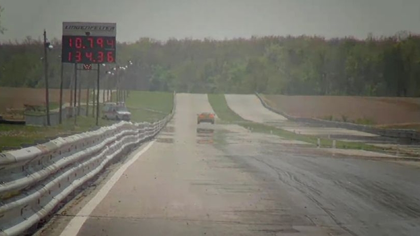 Lingenfelter's record-setting run.