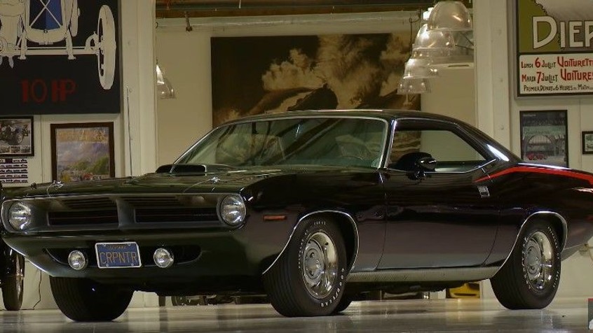 Jay Leno takes a look at a 1970 Plymouth Barracuda