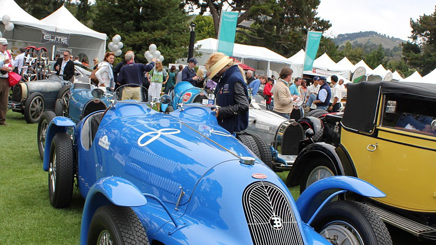 Quail 2010: Bugatti on Parade