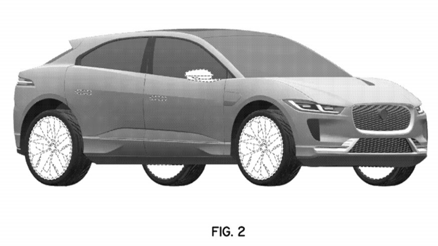 2022 Jaguar I-Pace patent image