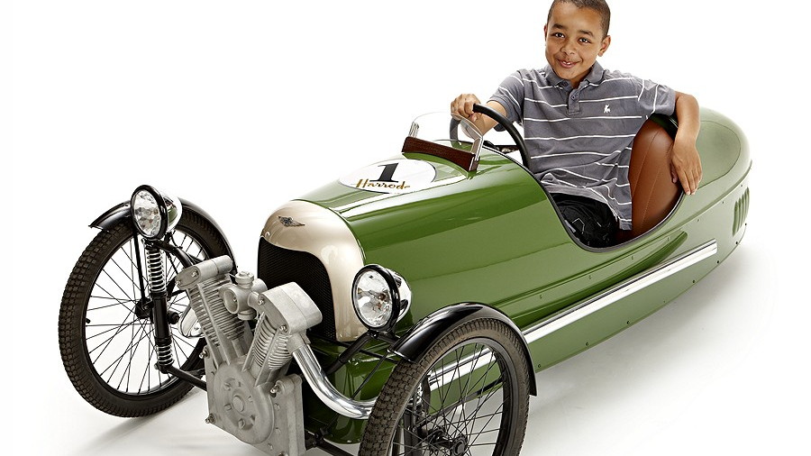 Harrod's Morgan pedal car. Image: Harrod's 