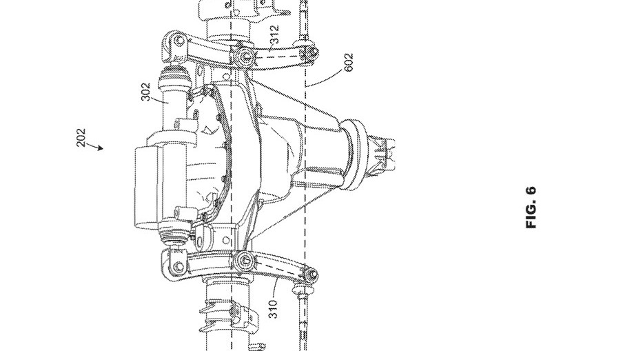 Ford F-Series four-wheel steering patent