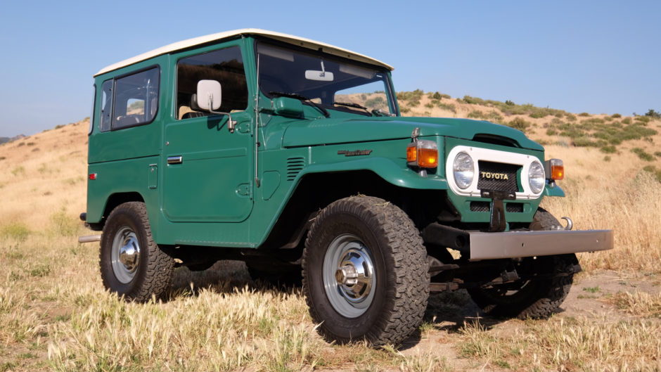 FJ40 Toyota Land Cruiser with just 5,000 miles up for sale
