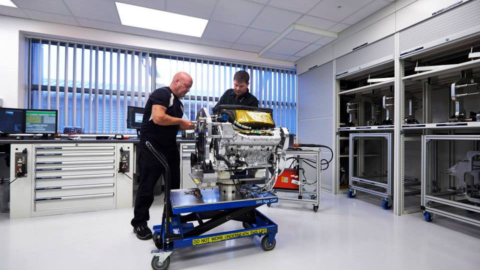 Mercedes-AMG's Final F1 V-8 Leaves The Factory