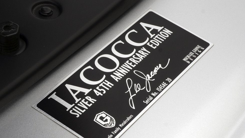 Lee Iacocca 45th Anniversary Edition Ford Mustang for sale