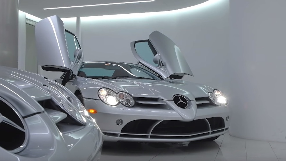 Collection of five Mercedes-Benz SLR McLarens