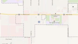 Map for Casa Grande Apartments - Filer, ID