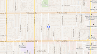 Map for Parkwood Apartments - Boise, ID