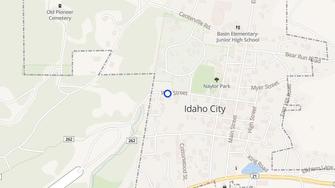 Map for Shadow Mountain Apartments - Idaho City, ID