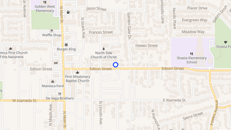Map for Lincoln Estates - Manteca, CA