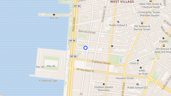 Map for 600 Washington Street - Manhattan, NY