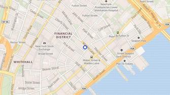 Map for 100 Maiden Lane - New York, NY