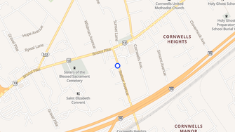 Map for Bensalem Commons Apartments - Bensalem, PA