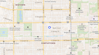 Map for Jsm Apartments - Champaign, IL