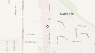 Map for Chapelle Le Grande - Merrillville, IN