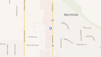 Map for Chapelle Le Grande - Merrillville, IN