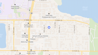 Map for Tree Pointe Apartments - Federal Way, WA