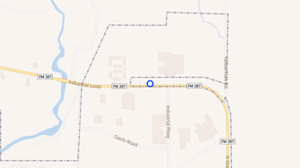 Map for Woodland Village Apartments - Breckenridge, TX