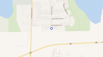 Map for Waters Edge Apartments - Whitewater, WI