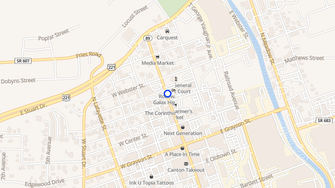 Map for Midtown Apartments - Galax, VA