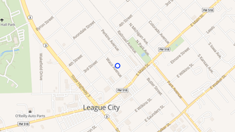 Map for 3rd Street Village  - League City, TX