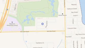 Map for Forest View Mobile Home Park - La Porte, TX