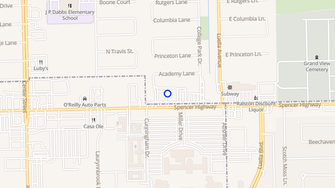 Map for Savannah Oaks Apartment - Deer Park, TX