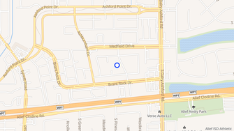 Map for Trails Of Ashford Apartments - Houston, TX